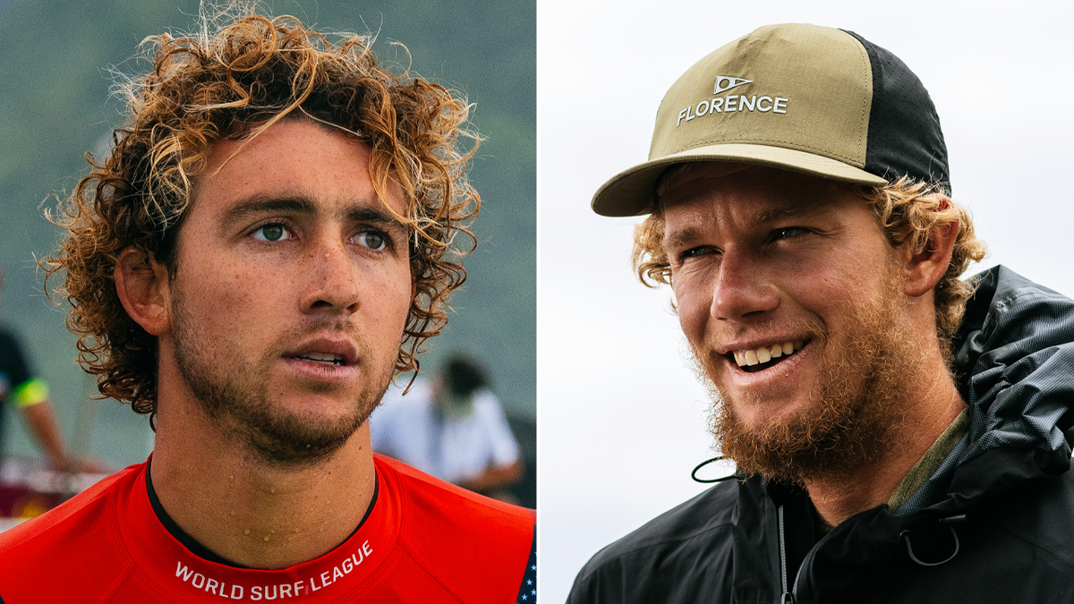 Griffin Colapinto and John John Florence side by side
