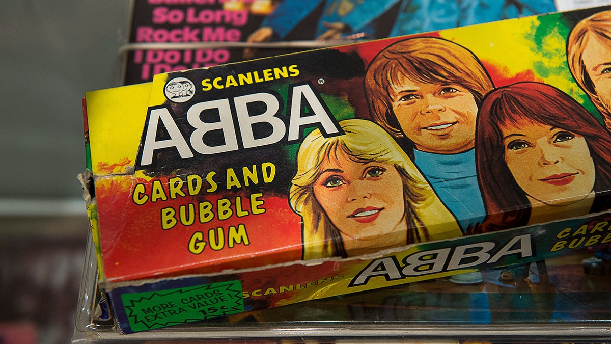 Abba bubble gum cards
