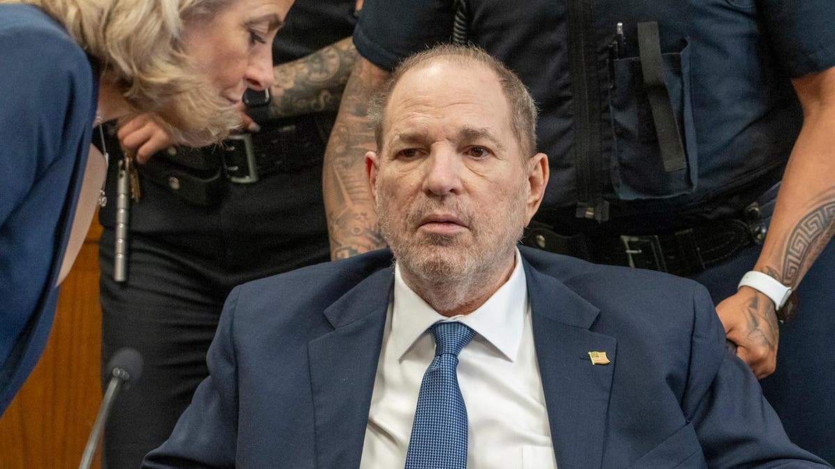 Harvey Weinstein in court