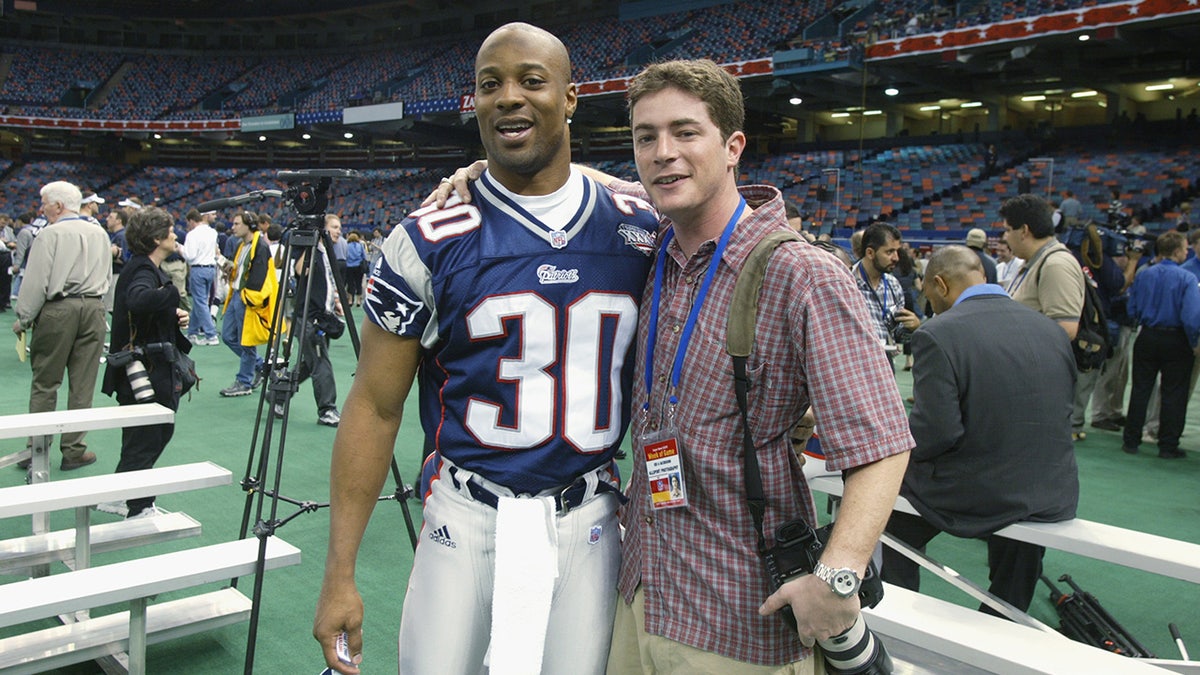 Je'Rod Cherry at the Super Bowl