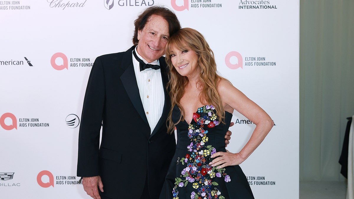 John Zambetti and Jane Seymour posing together