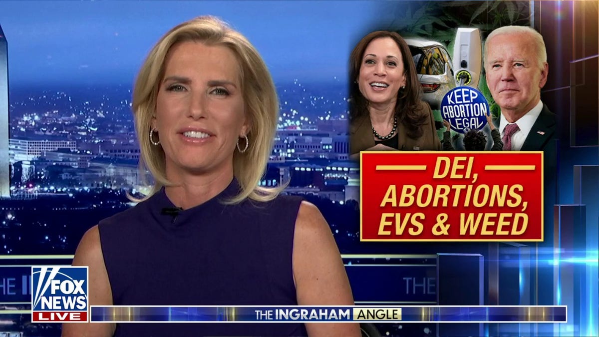 LAURA INGRAHAM: Biden is asking people to vote to make themselves and the country poorer and weaker