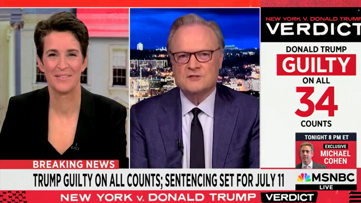 MSNBC hosts praise the process of the Trump trial in New York