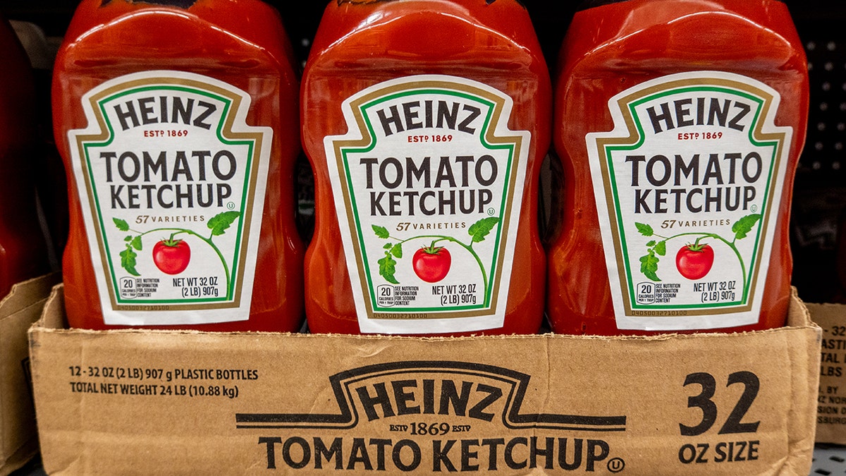 Heinz Ketchup bottles