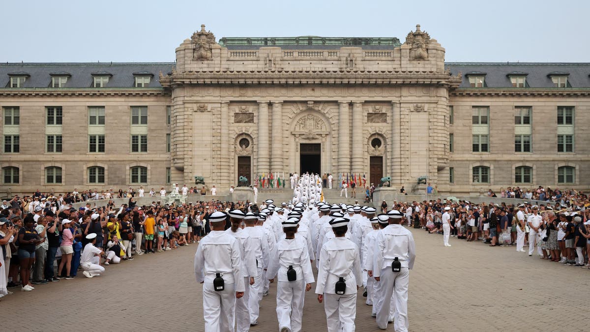 Ceremony at the U.S. Naval Academy