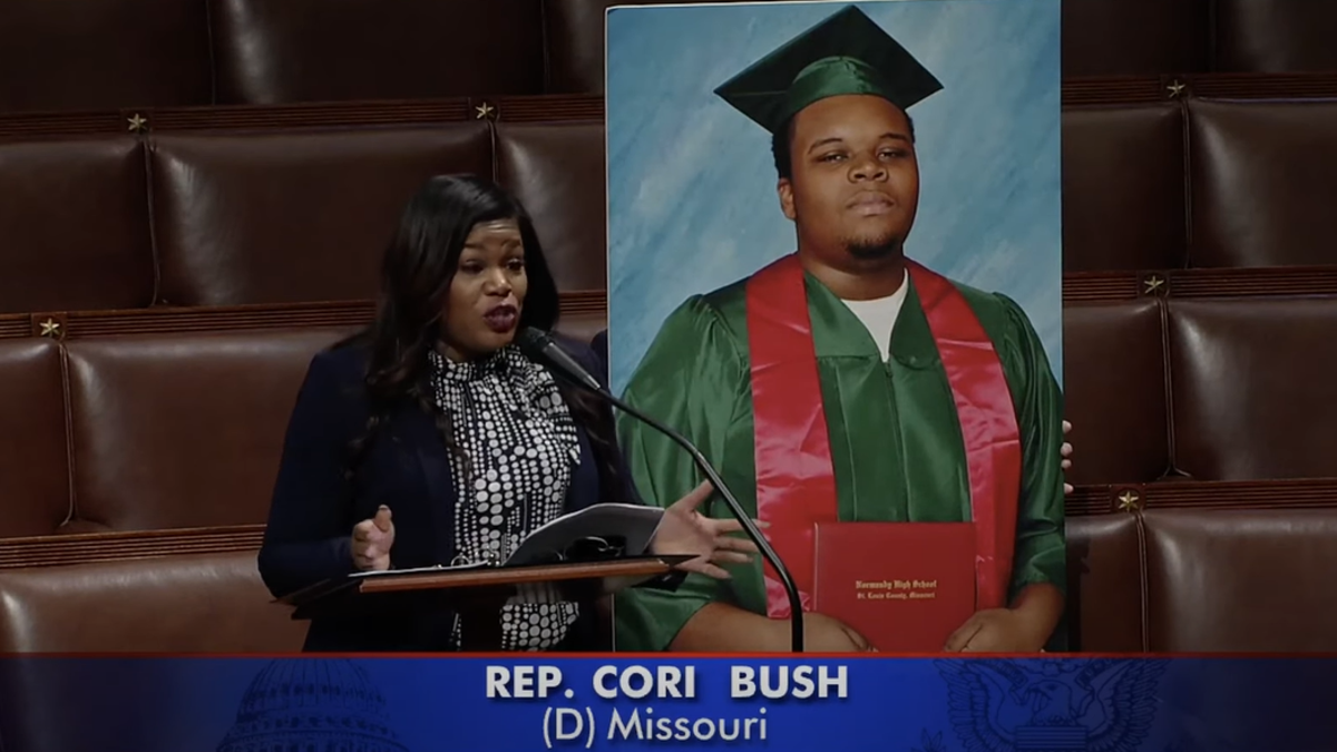 Cori Bush speaks about Mike Brown in 2021