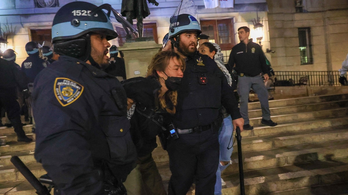 Anti-Israel agitator removed from Columbia University