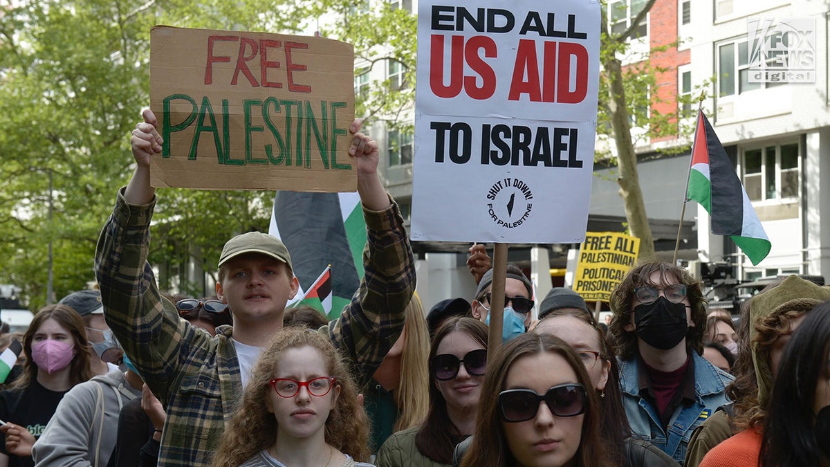 New York City anti-Israel protest