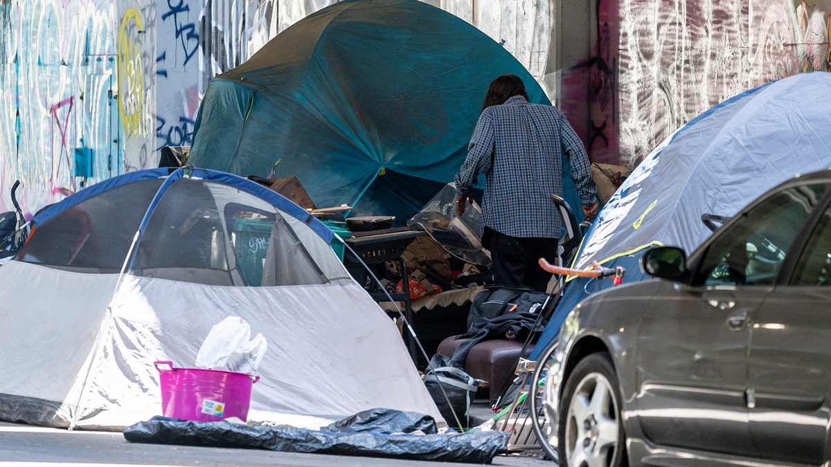 Oakland Homeless encampment
