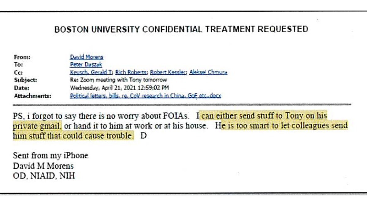 Ex-Fauci top advisor offers apologies and excuses after COVID email revelations, Advisor, apologies, Covid, email, excuses, ExFauci, Offers, Revelations, top