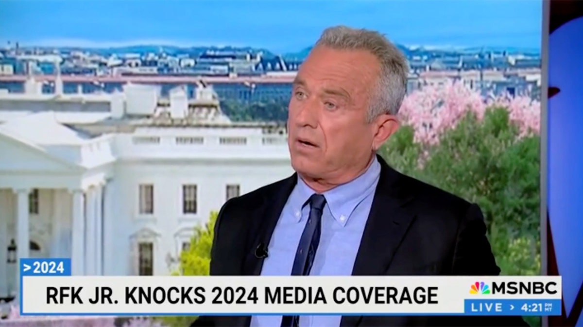 MSNBC’s Ari Melber sparred with Robert F. Kennedy Jr. on Wednesday, with the independent candidate for president insisting the host was adding to America’s