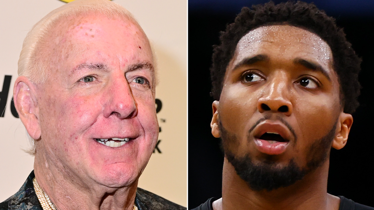 Ric Flair and Donovan Mitchell side by side