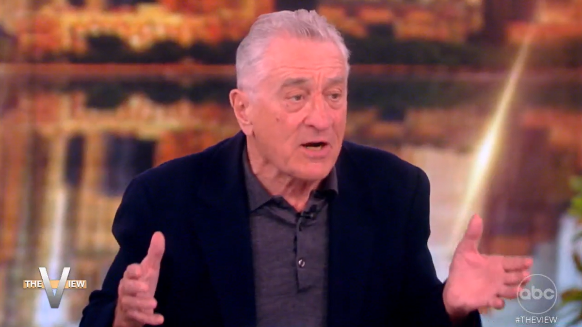 Robert De Niro speaks on The View