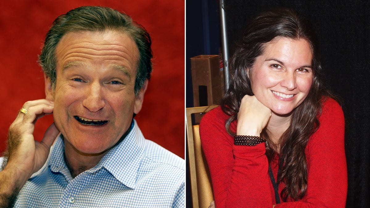 Robin Williams split with photo of Lisa Jakub