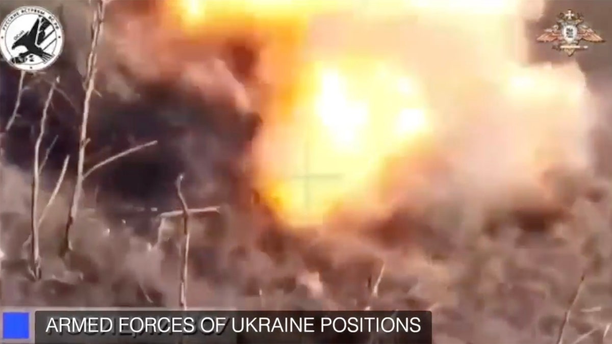 Ukraine Drone explosion