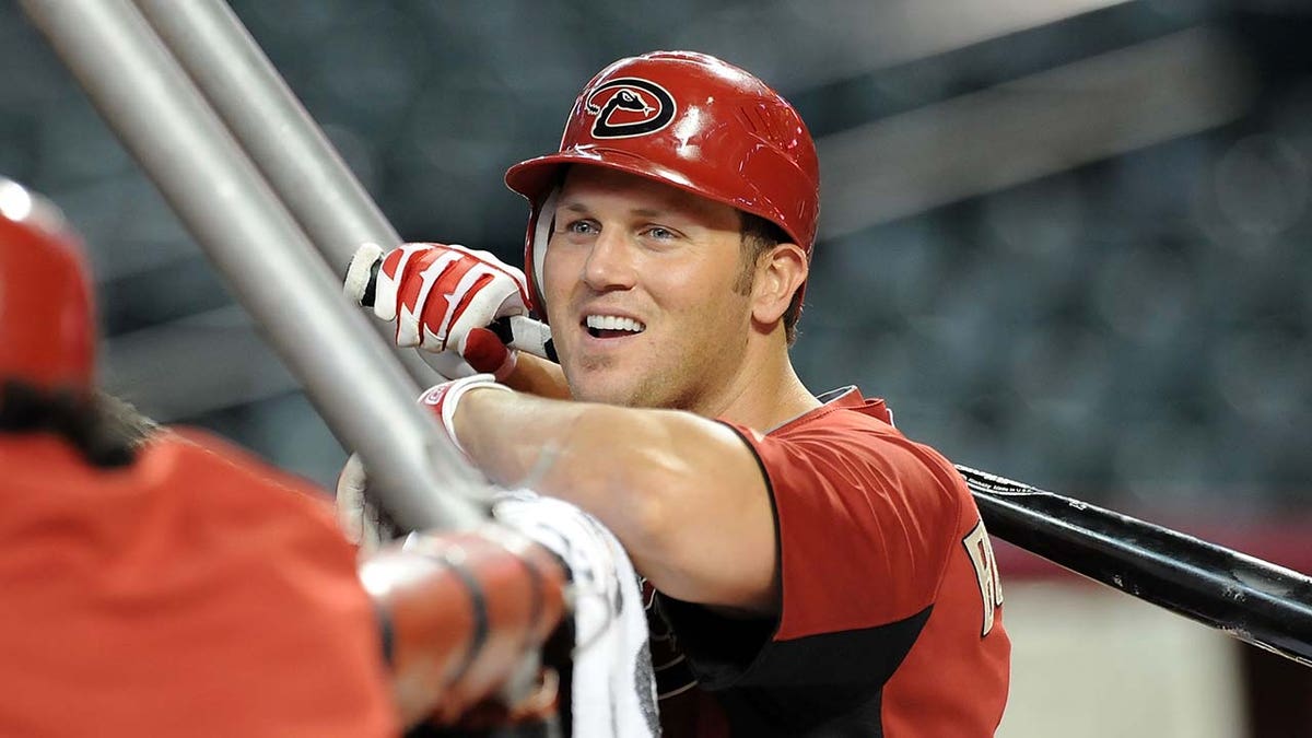 Sean Burroughs watches batting practice