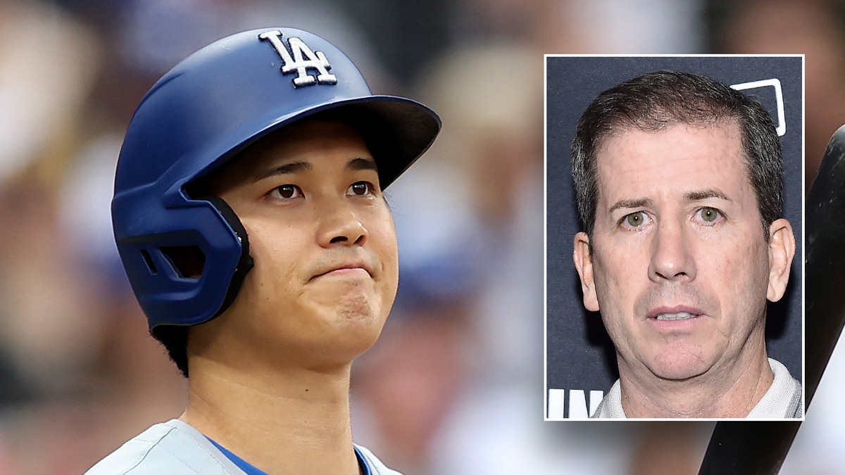 Shohei Ohtani and Tim Donaghy next to each other
