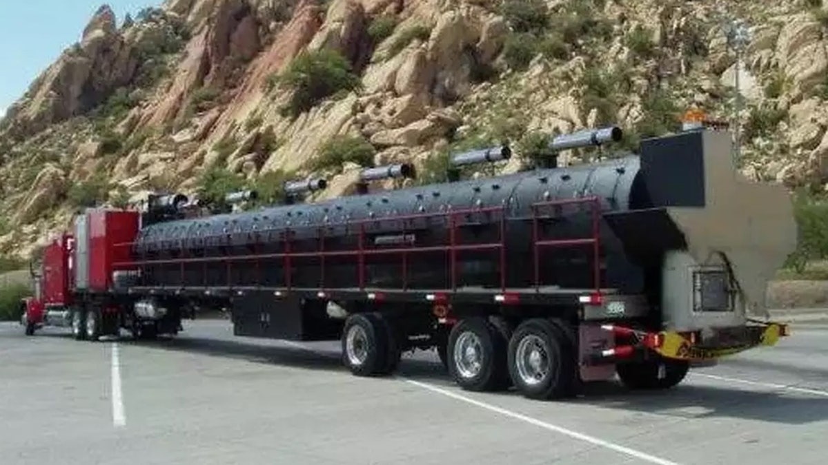 Largest barbecue trailer