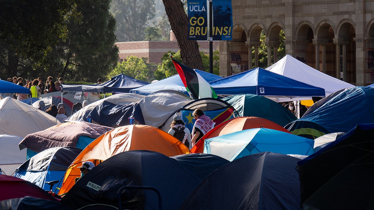 Anti-Israel encampment at UCLA