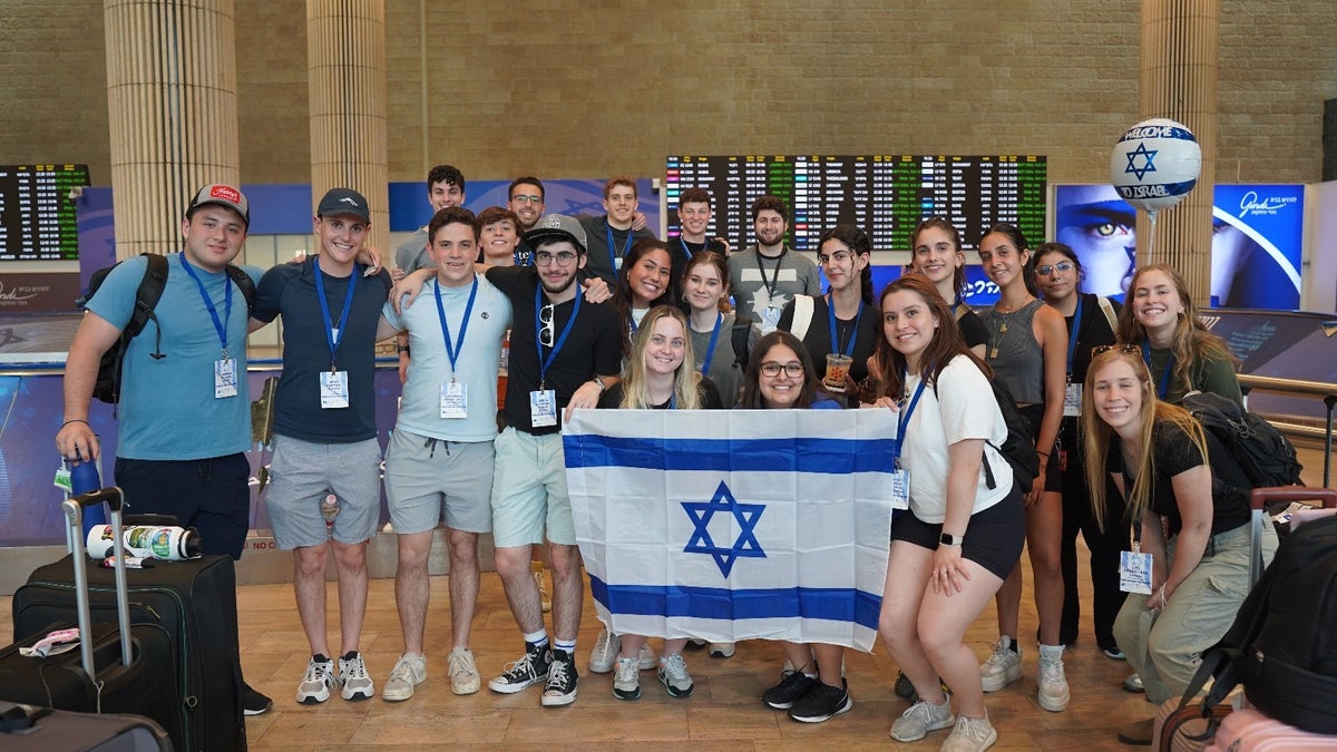 US students in Israel.