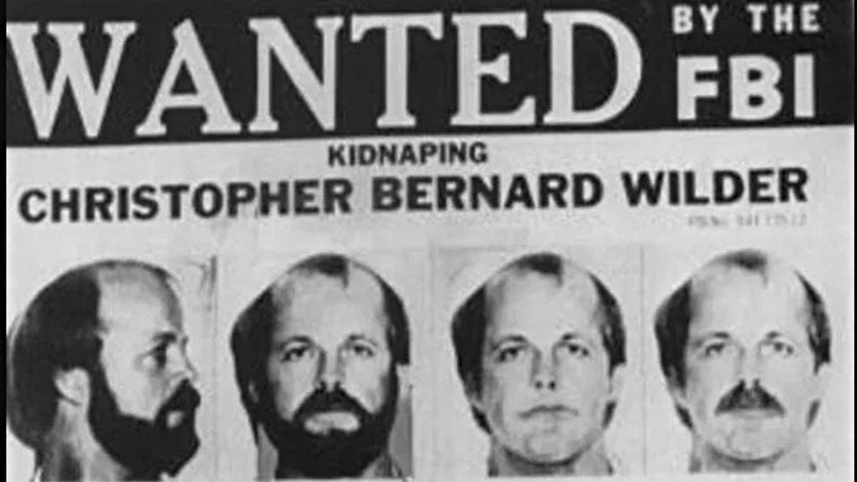 Wanted poster for Christopher Wilder