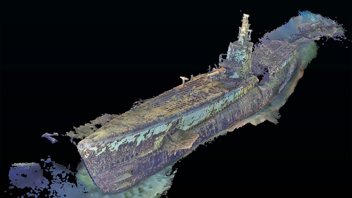 USS Harder rendering