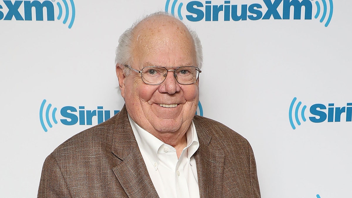 Verne Lundquist visits the SiriusXM Studios on October 8, 2018, in New York City.