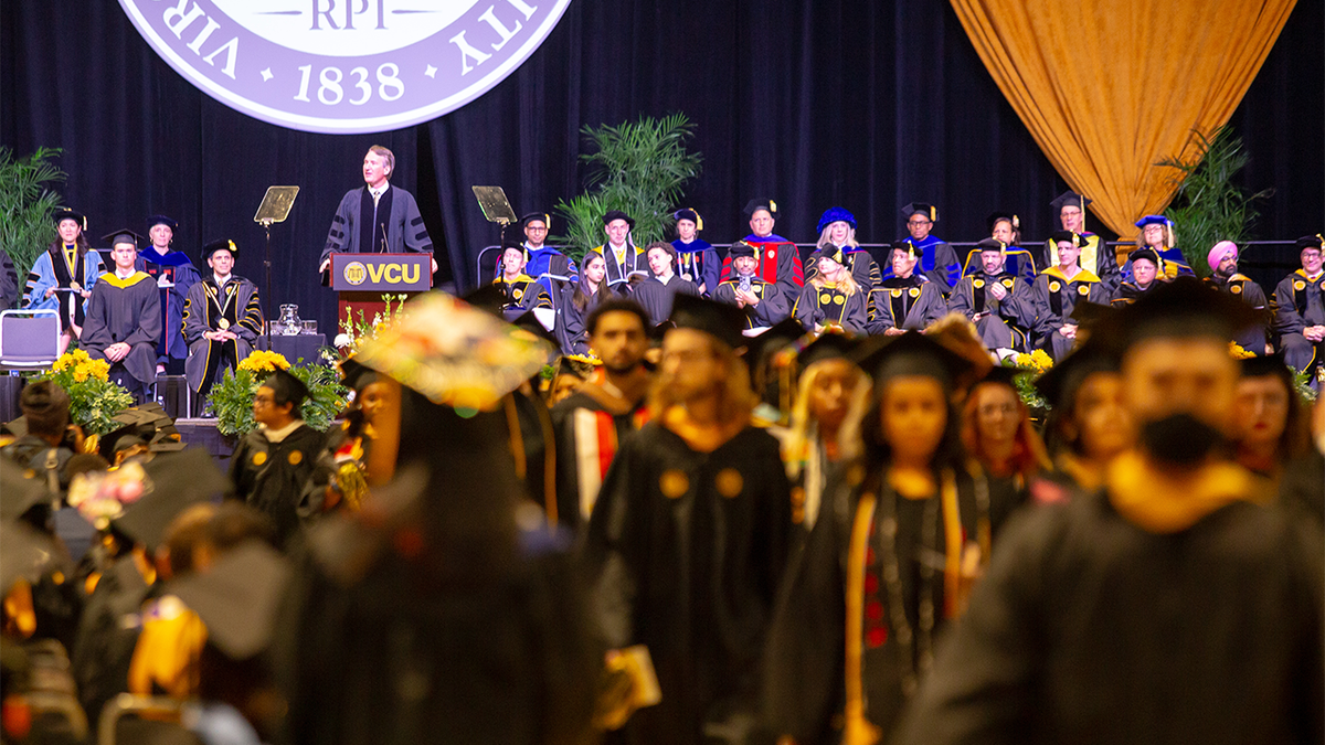 VCU Students Walk Out Of Gov. Youngkin Commencement Speech | Fox News