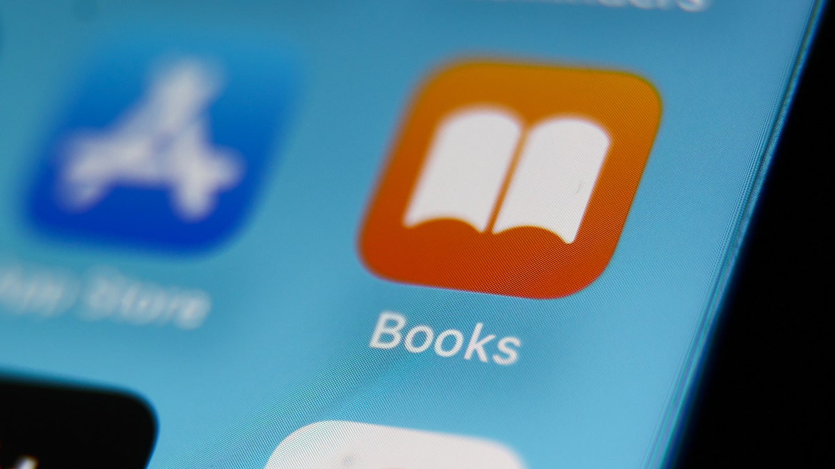 The Apple Books app on a phone