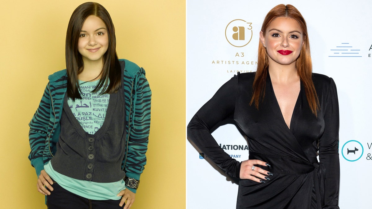 Ariel Winter antes y ahora dividida