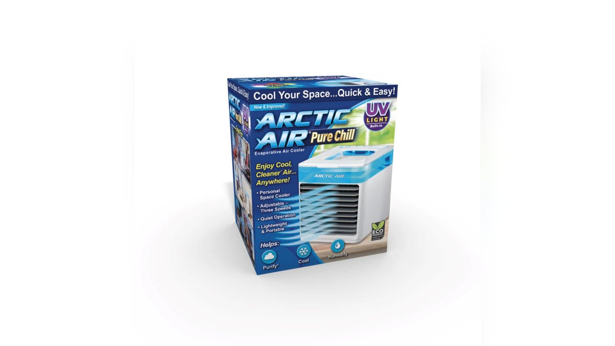 Um ar condicionado portátil é uma excelente solução de resfriamento para uma área quente.