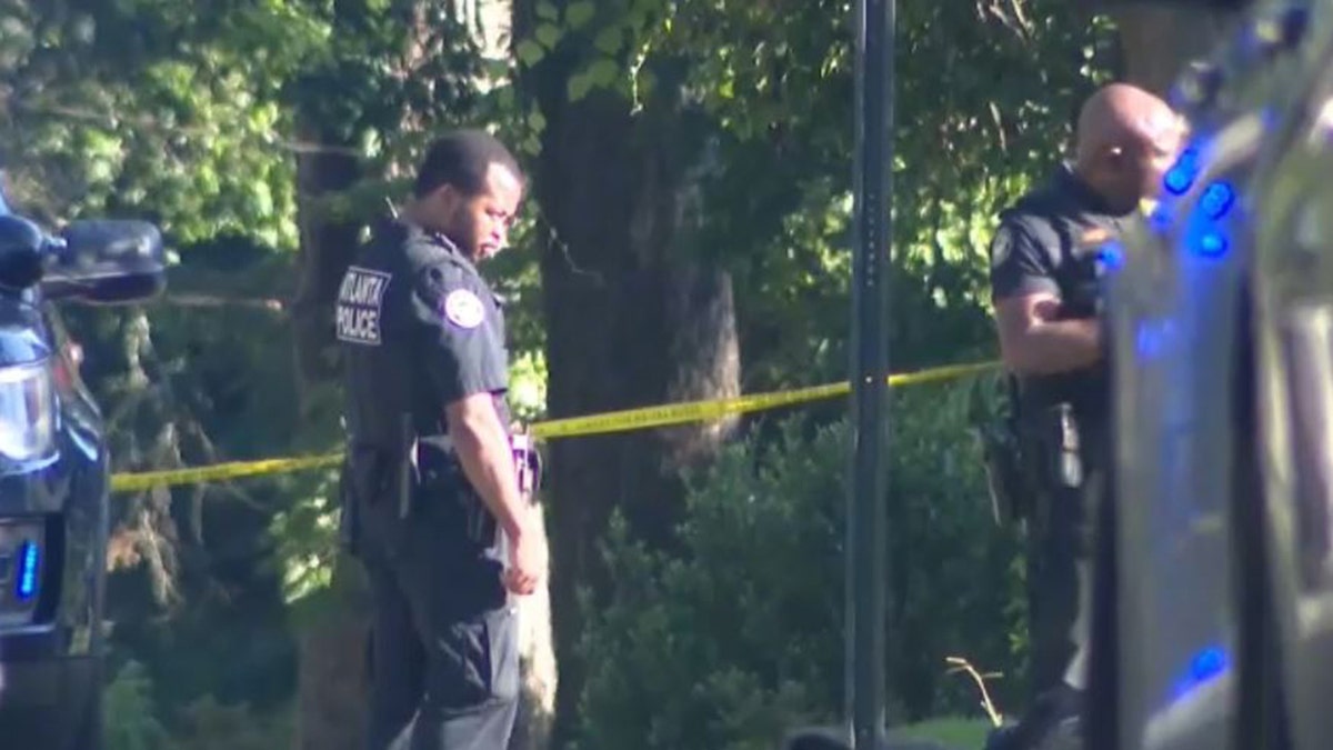 police on scene of shooting