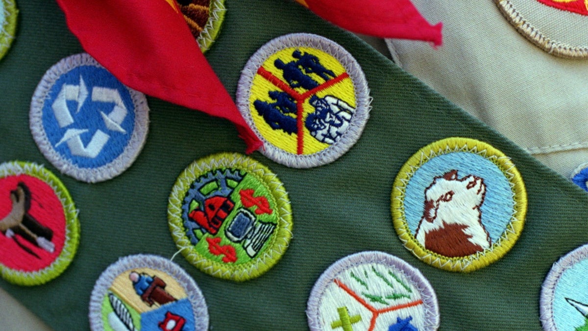 Boy Scout badges