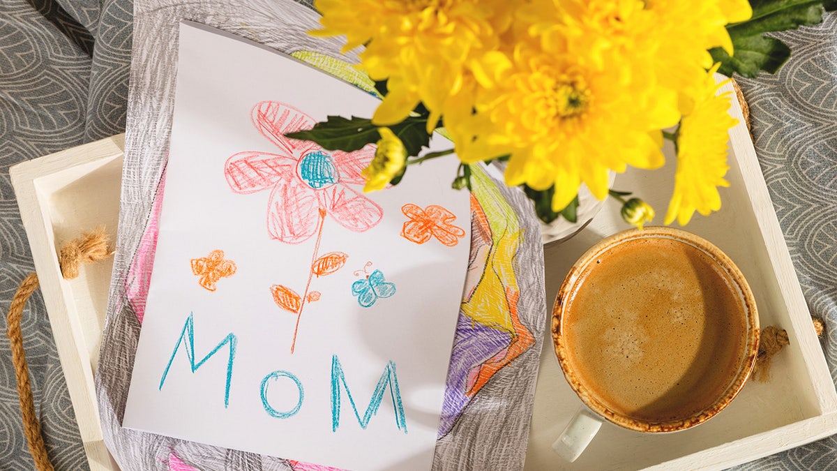 Mother's Day breakfast in bed