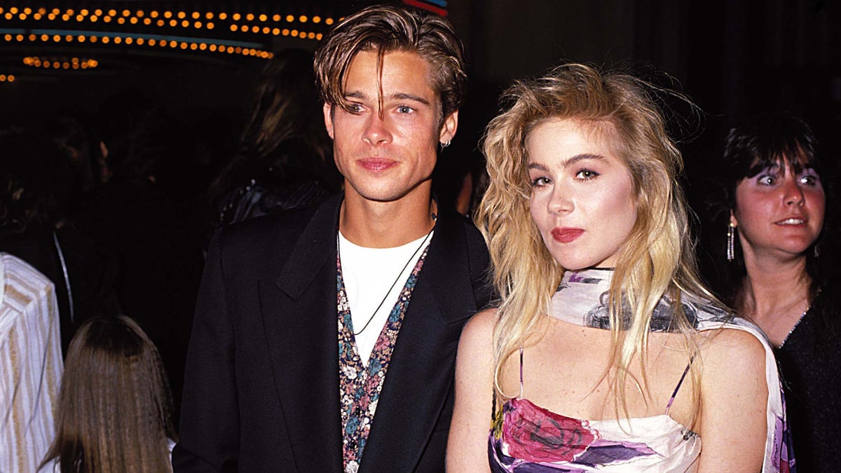 Brad Pitt y Christina Applegate