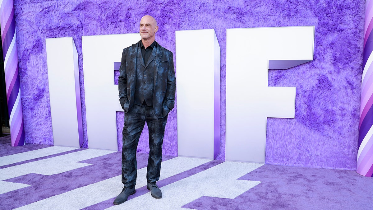 Christopher Meloni en el estreno de "IF