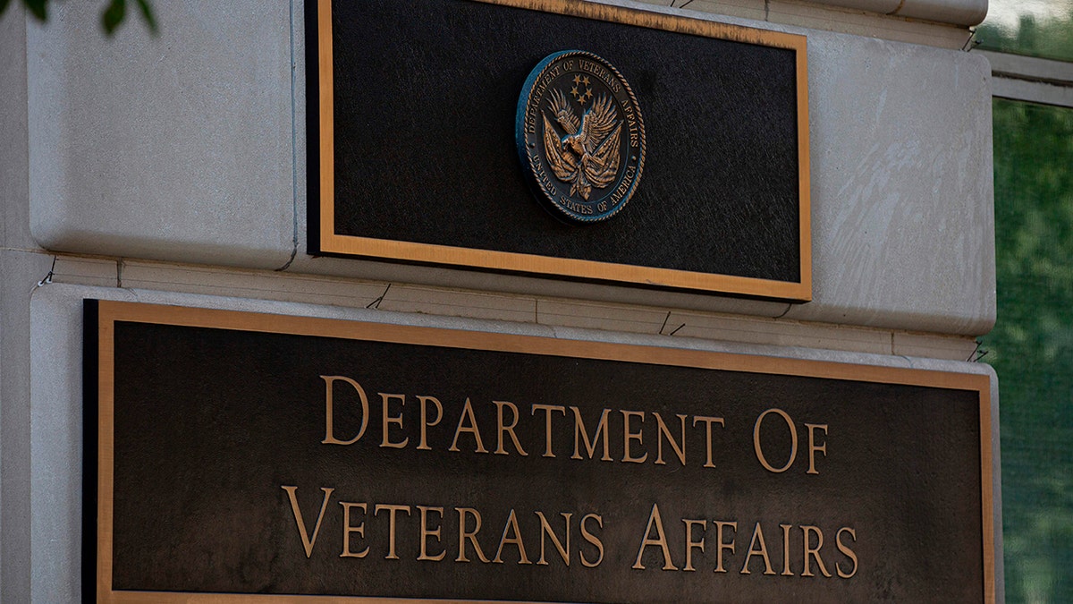 Department of Veterans Affairs plaque