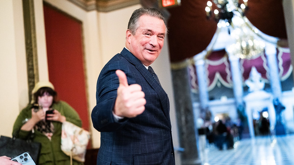 Rep. Don Bacon giving a thumbs up