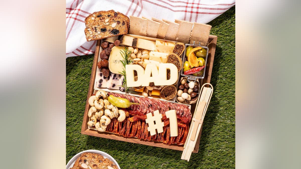 Just bring the wine and add this charcuterie board for a good time. 