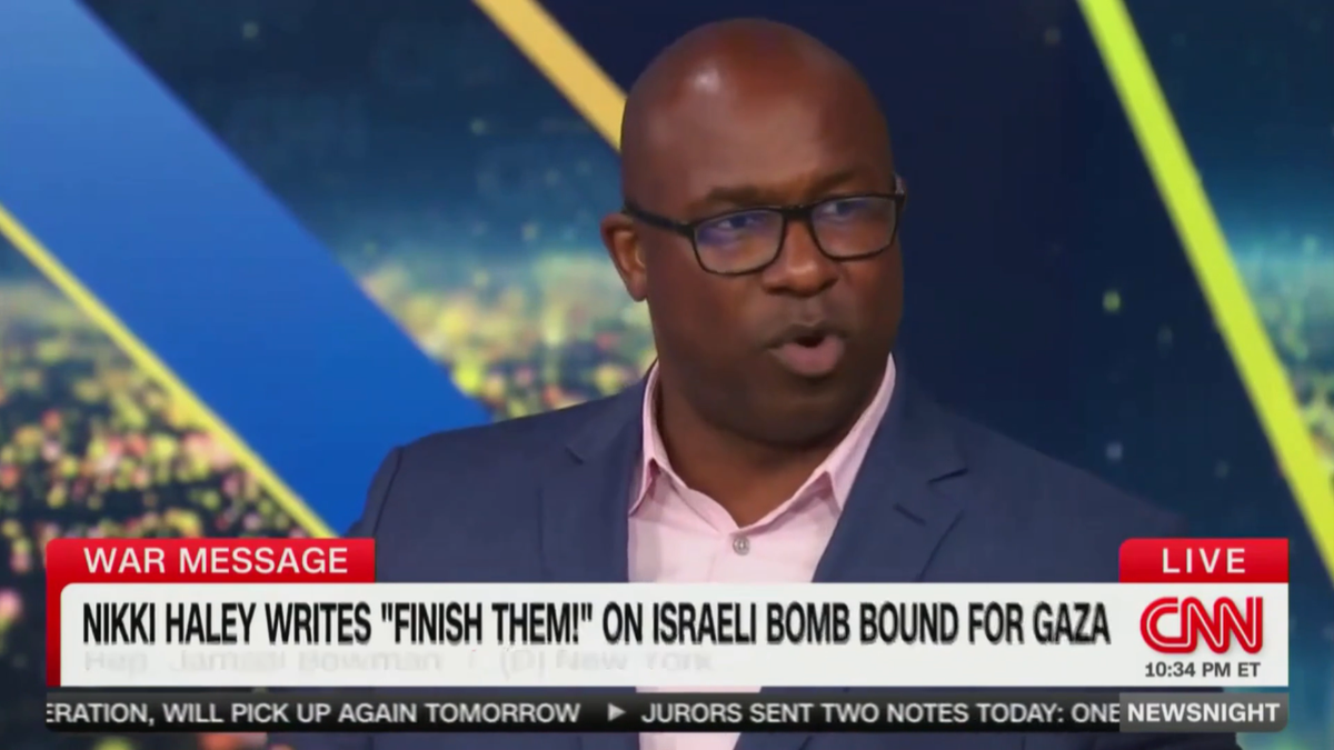 Jamaal Bowman on CNN