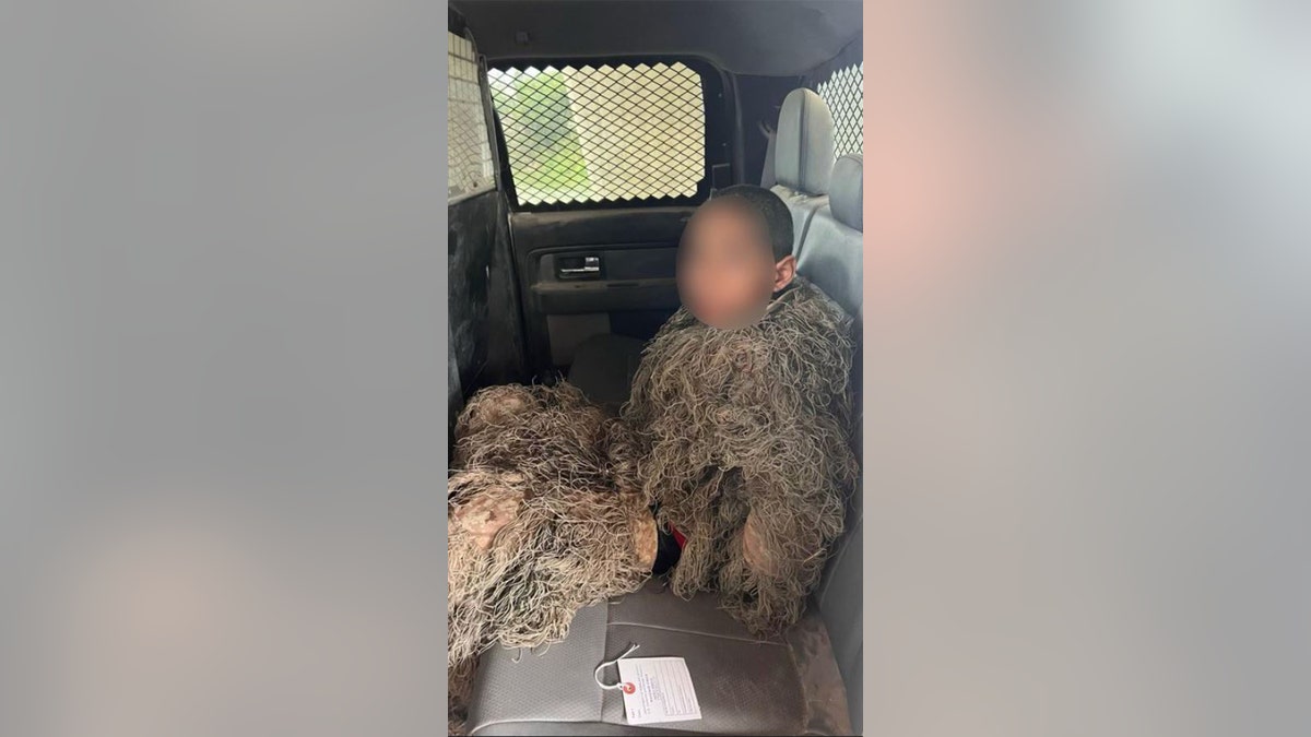 14-year-old wearing ghillie suit who was caught helping migrants cross the Rio Grande