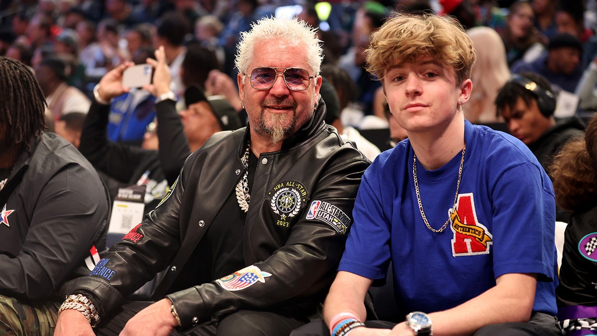 Guy Fieri with his son Ryder