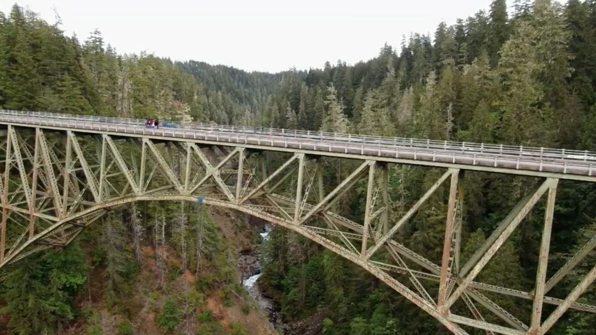 The High Steel Bridge in Washington state.