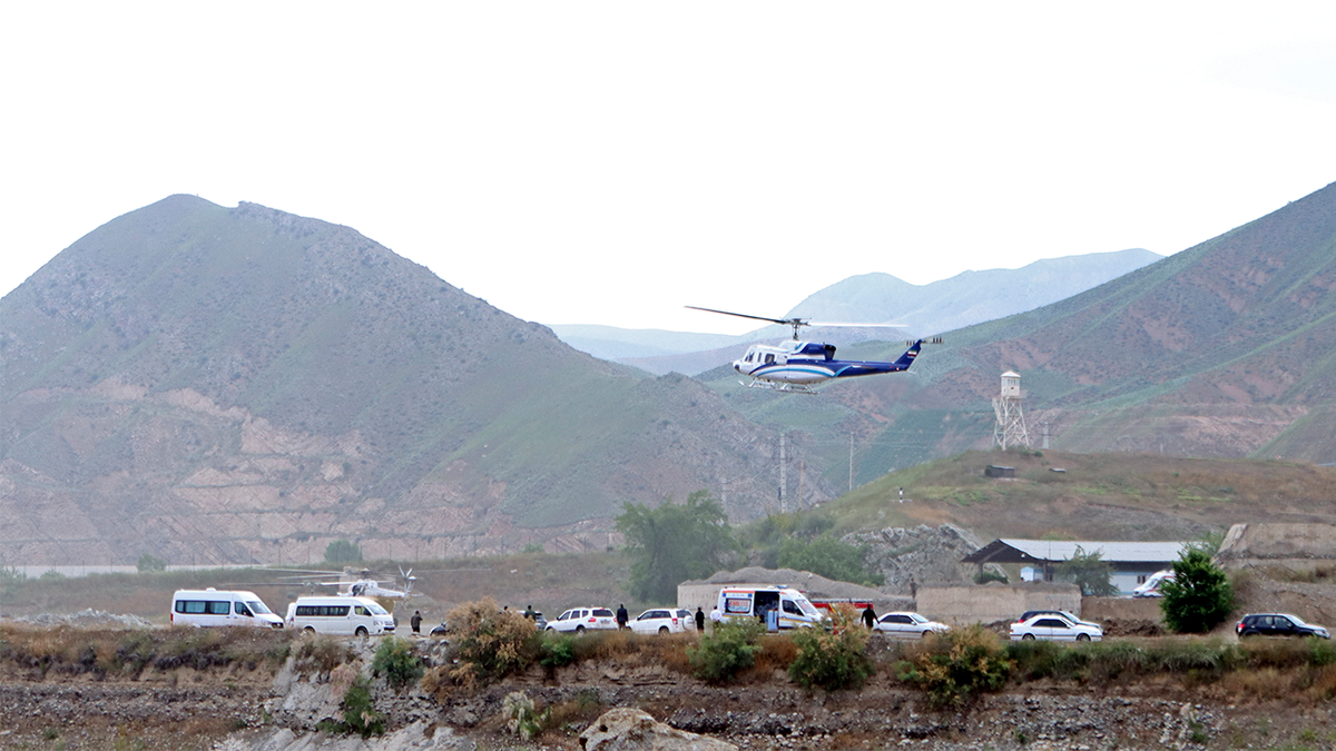 ایرانی صدر ابراہیم رئیسی کو لے جانے والا ہیلی کاپٹر
