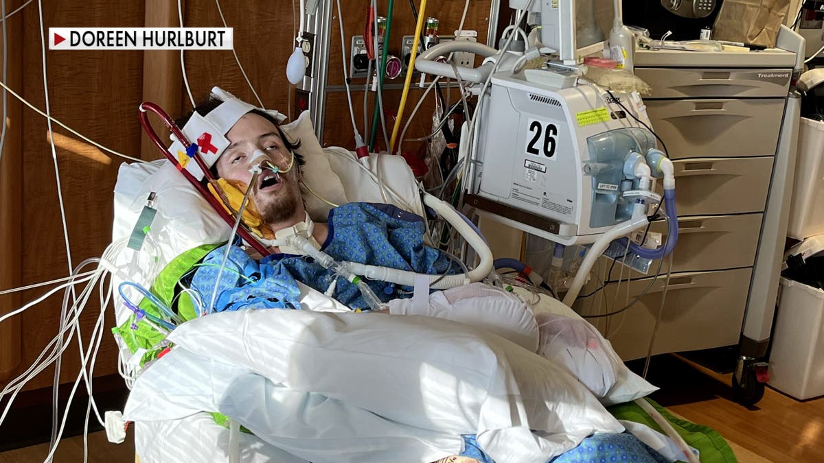 Jackson Allard, pictured, was in the hospital for three months before he was healthy enough to qualify as a transplant recipient. Now he meets weekly with other lung transplant recipients for rehab. "I'm the youngest person by far, so it's a little weird," Allard said. 