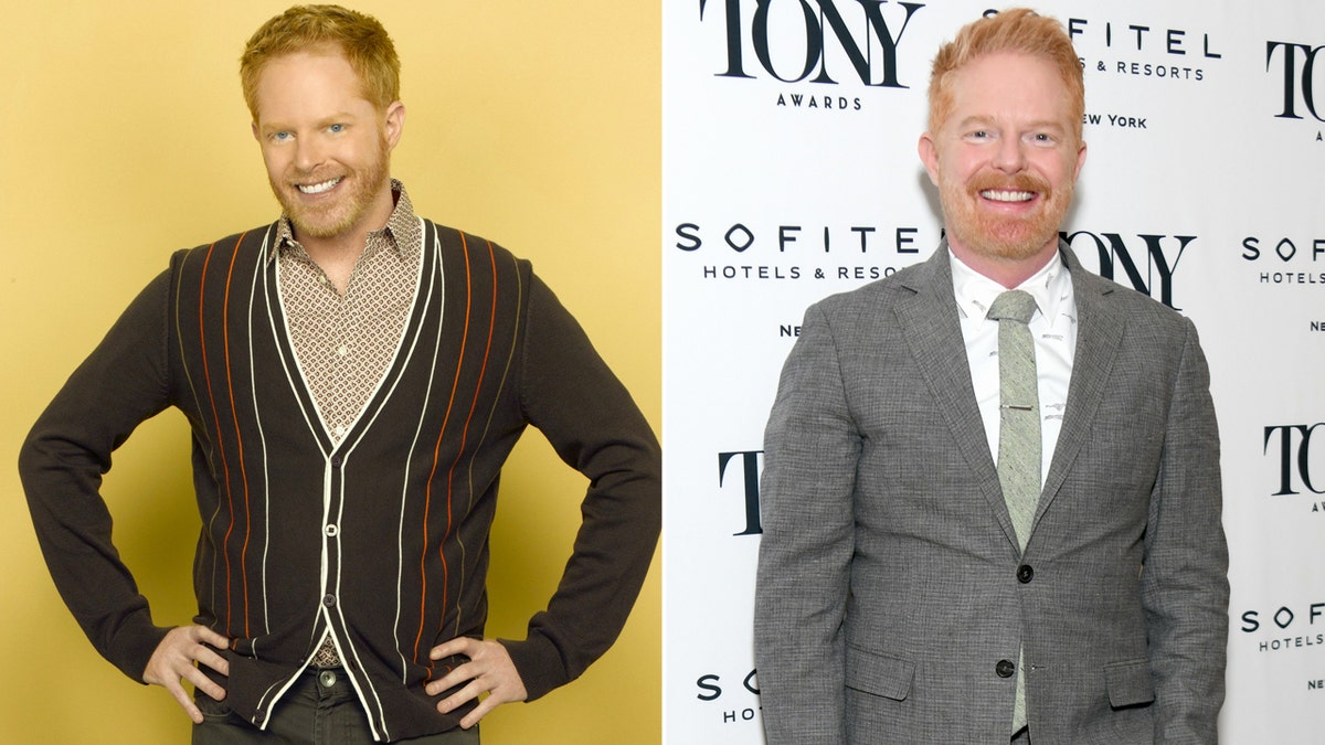 Jesse Tyler Ferguson antes y ahora dividido