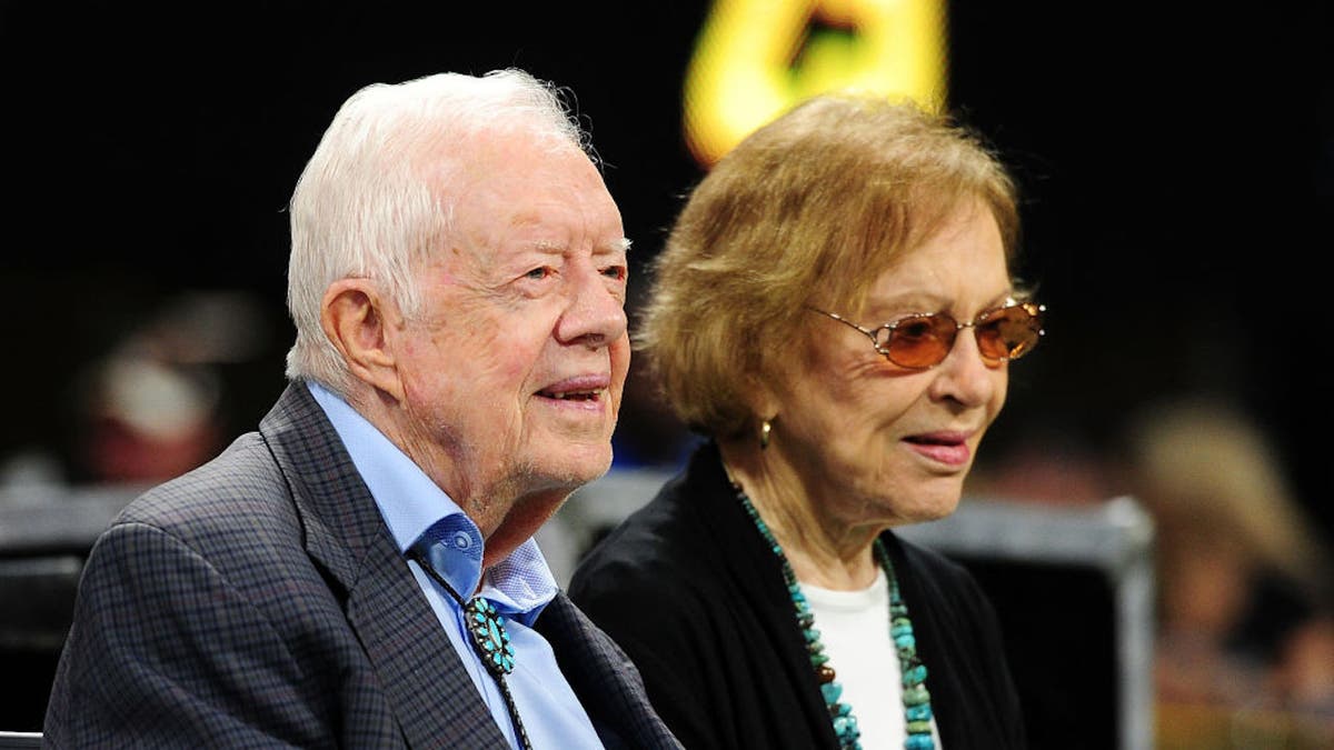 Jimmy y Rosalynn Carter en una foto de archivo de 2018