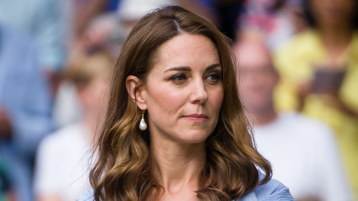 Kate Middleton looking thoughtful