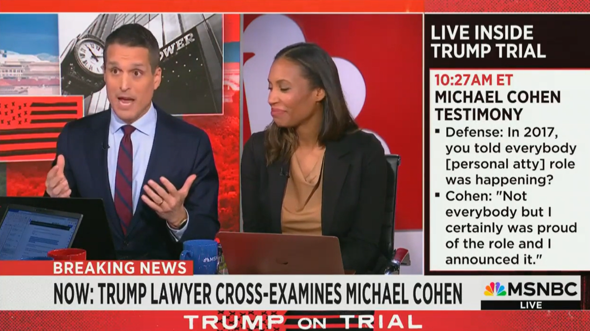 MSNBC analyst speaks about Trump trial