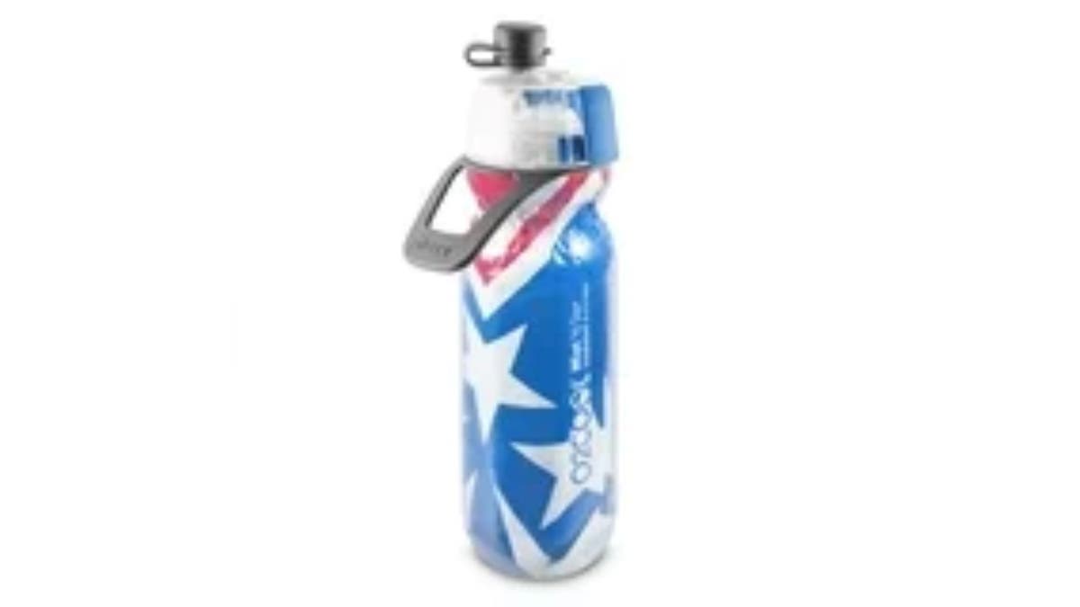 This insulated bottle is also a mister.